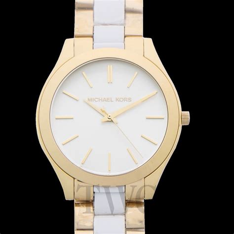 michael kors watch oversized|michael kors runway watch slim.